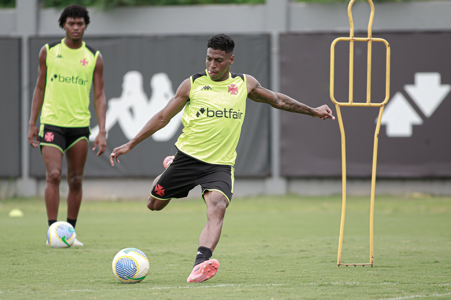 Emerson Rodríguez. Treino do Vasco (Foto: Matheus Lima/Vasco)