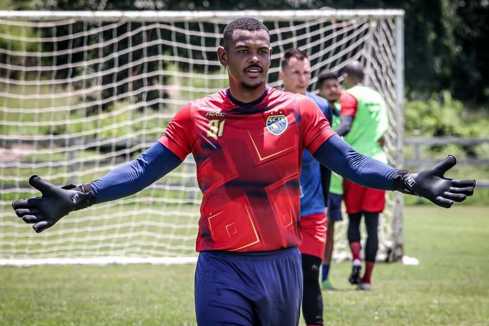 Marreta. Sampaio Corrêa (Foto: Jhonatan Jeferson)