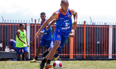 Gabriel. Nova Iguaçu (Foto: Vitor Melo/Nova Iguaçu FC)