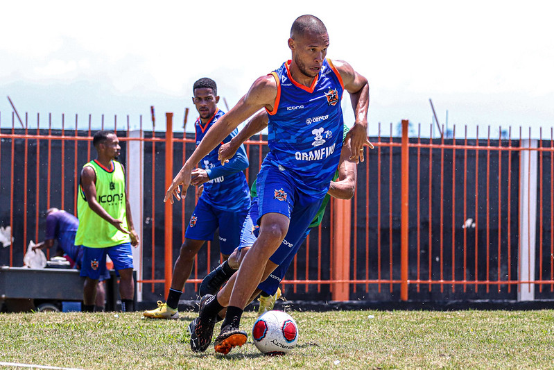 Gabriel. Nova Iguaçu (Foto: Vitor Melo/Nova Iguaçu FC)