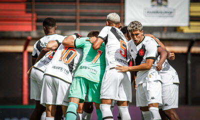 Jogadores do Vasco sub-20 (Foto: Matheus Lima/Vasco)