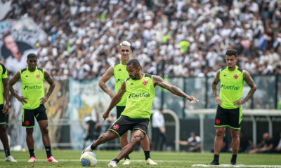 Treino do Vasco em jogo-treino (Foto: Dikran Sahagian/Vasco)