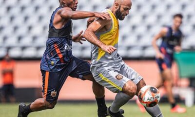 Jogo-treino Nova Iguaçu x Madureira (Foto: Wanderson Colino/Madureira)