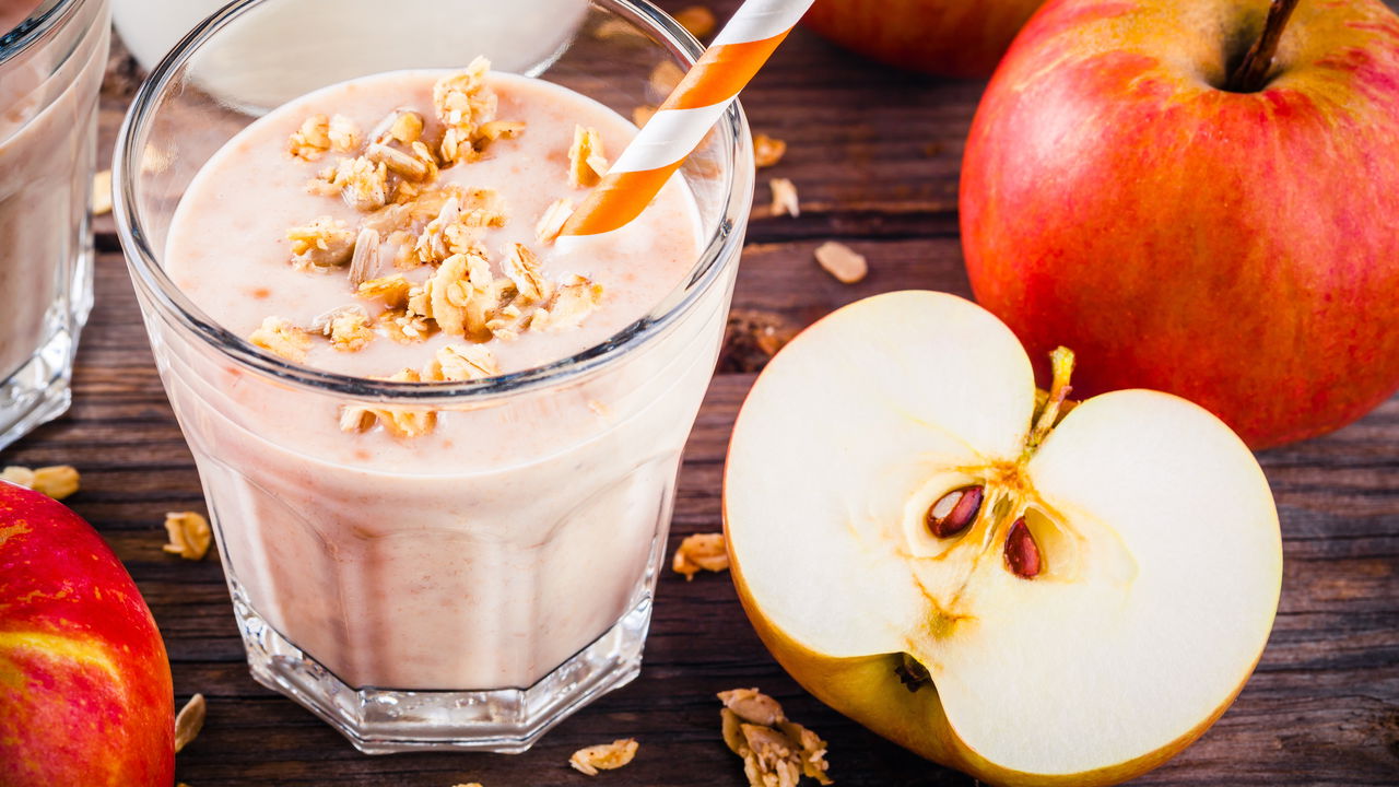 Suco de maçã com aveia: Uma bebida saudável e energética