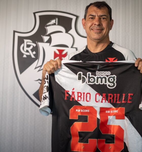 Fábio Carille no Vasco (Foto: Dikran Sahagian/Vasco)