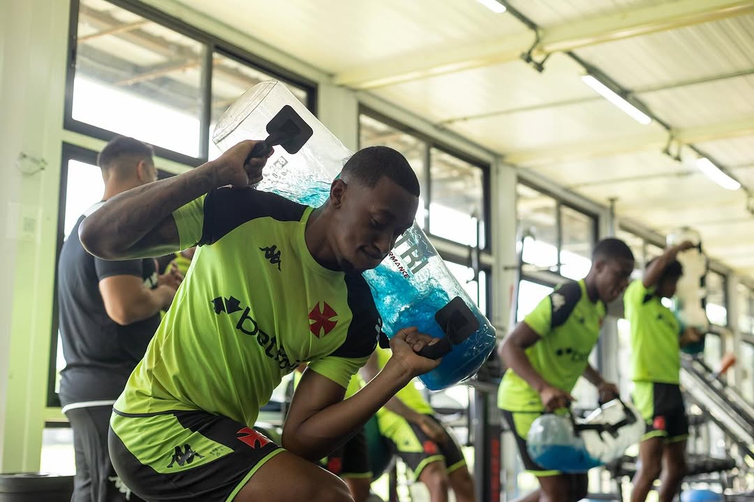 Luiz Gustavo. Treino do Vasco (Foto: Dikran Sahagian)