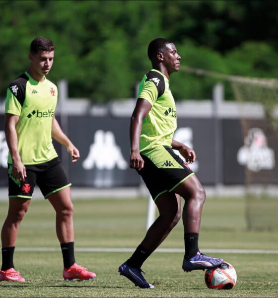 Treino do Vasco no CT Moacyr Barbosa (Foto: Matheus Lima/Vasco)