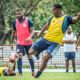 Fabinho. Treino do Bangu (Foto: Allan Pereira/Bangu AC)