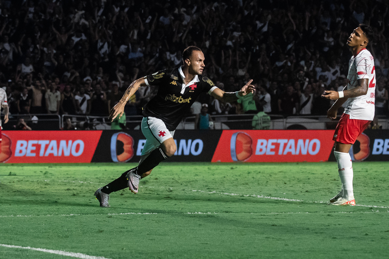 Serginho. Vasco x Bragantino em 2023 (Foto: Leandro Amorim/Vasco)