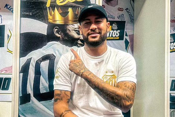 Neymar volta ao Santos