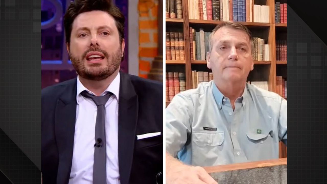 Danilo Gentili e Bolsonaro