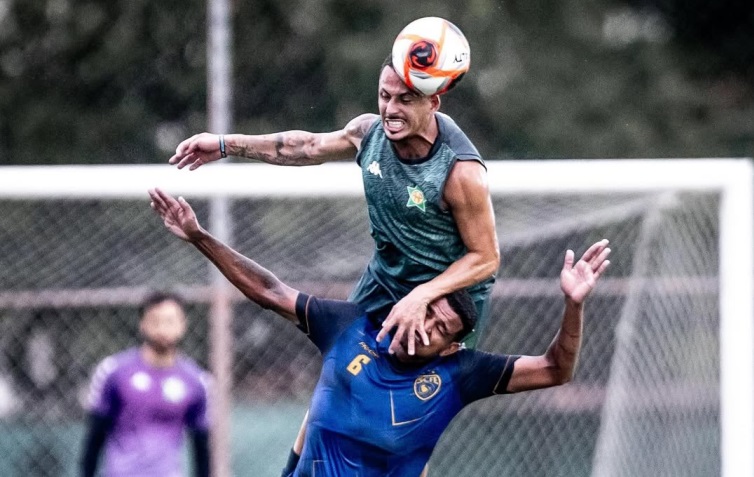 Jogo-treino Portuguesa x Sampaio Corrêa (Foto: Matheus Sanchez/AA Portuguesa)