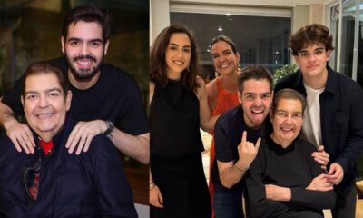 Filho de Faustão fala pela 1ª vez após internação do apresentador