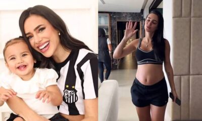 Segundo filho à vista! Bruna Biancardi exibe barriga de grávida