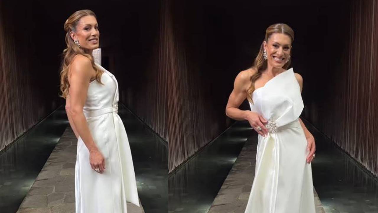 O vestido branco escolhido por Elaine Mickely no casamento da filha!