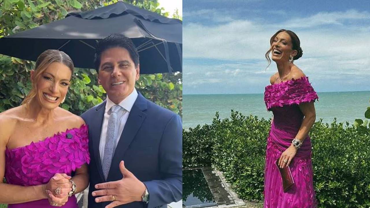 O vestido de Elaine Mickely no casamento religioso da filha vai te encantar!