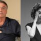 Bolsonaro - Reprodução Léo Dias TV / Fernanda Torres - Reprodução Instagram