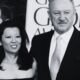 Gene Hackman com a esposa Betsy Arakawa no Globo de Ouro de 2003 - Foto- Getty Images