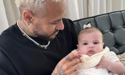 Neymar e filha Helena - Reprodução Instagram