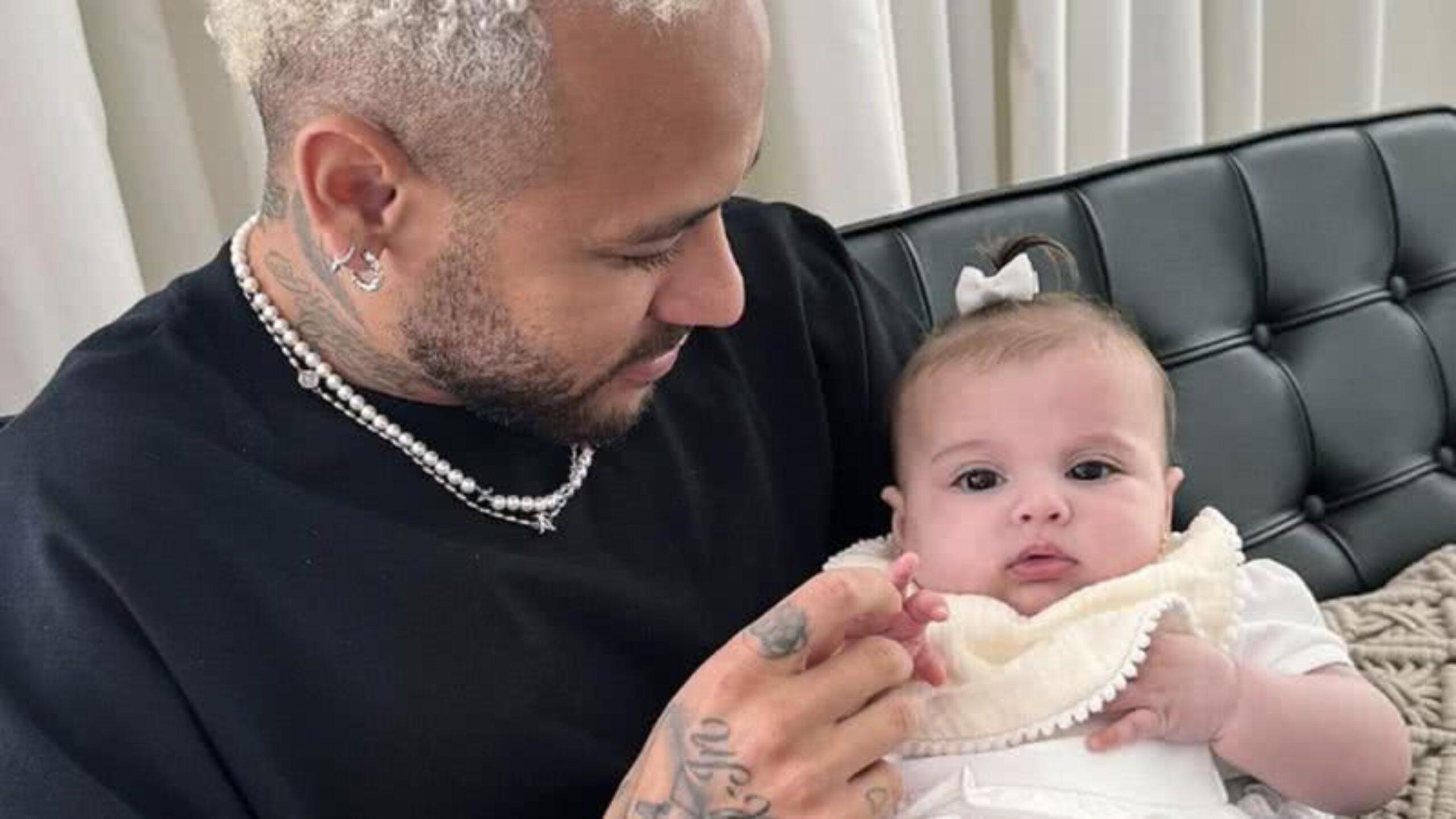 Neymar e filha Helena - Reprodução Instagram