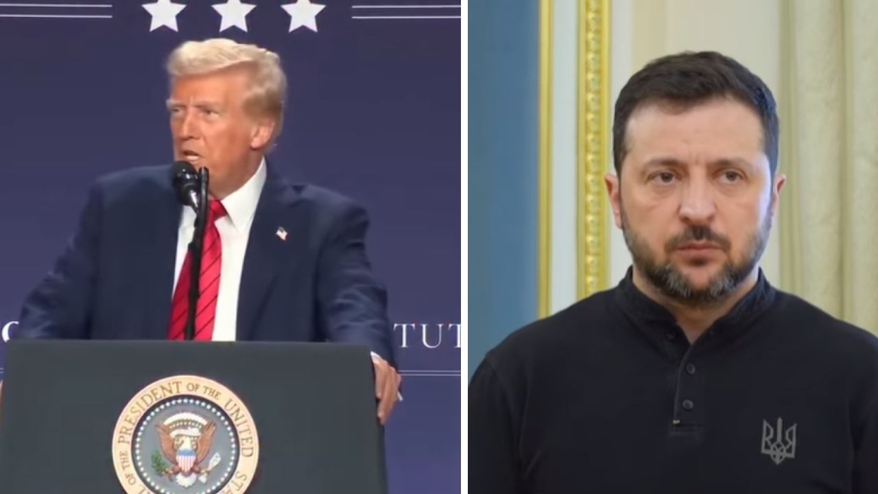 Zelensky critica Trump