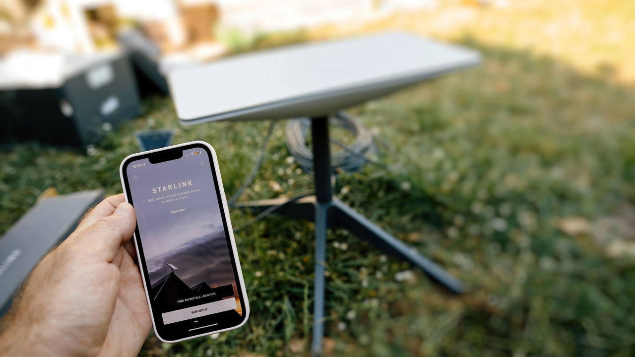 Internet via satélite da Starlink agora funciona no seu iPhone