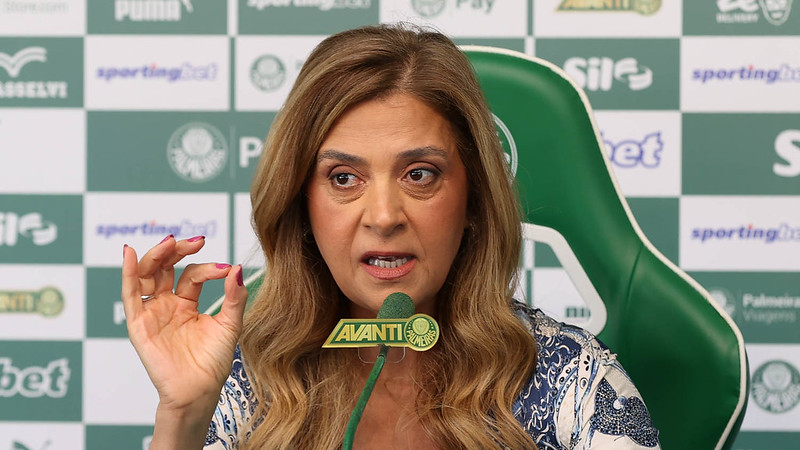 Leila Pereira (Foto: Cesar Greco/Palmeiras)