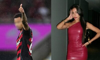 Em meio ao divórcio, Volante do Flamengo se envolve com ex de Cauã Reymond - Reprodução Instagram