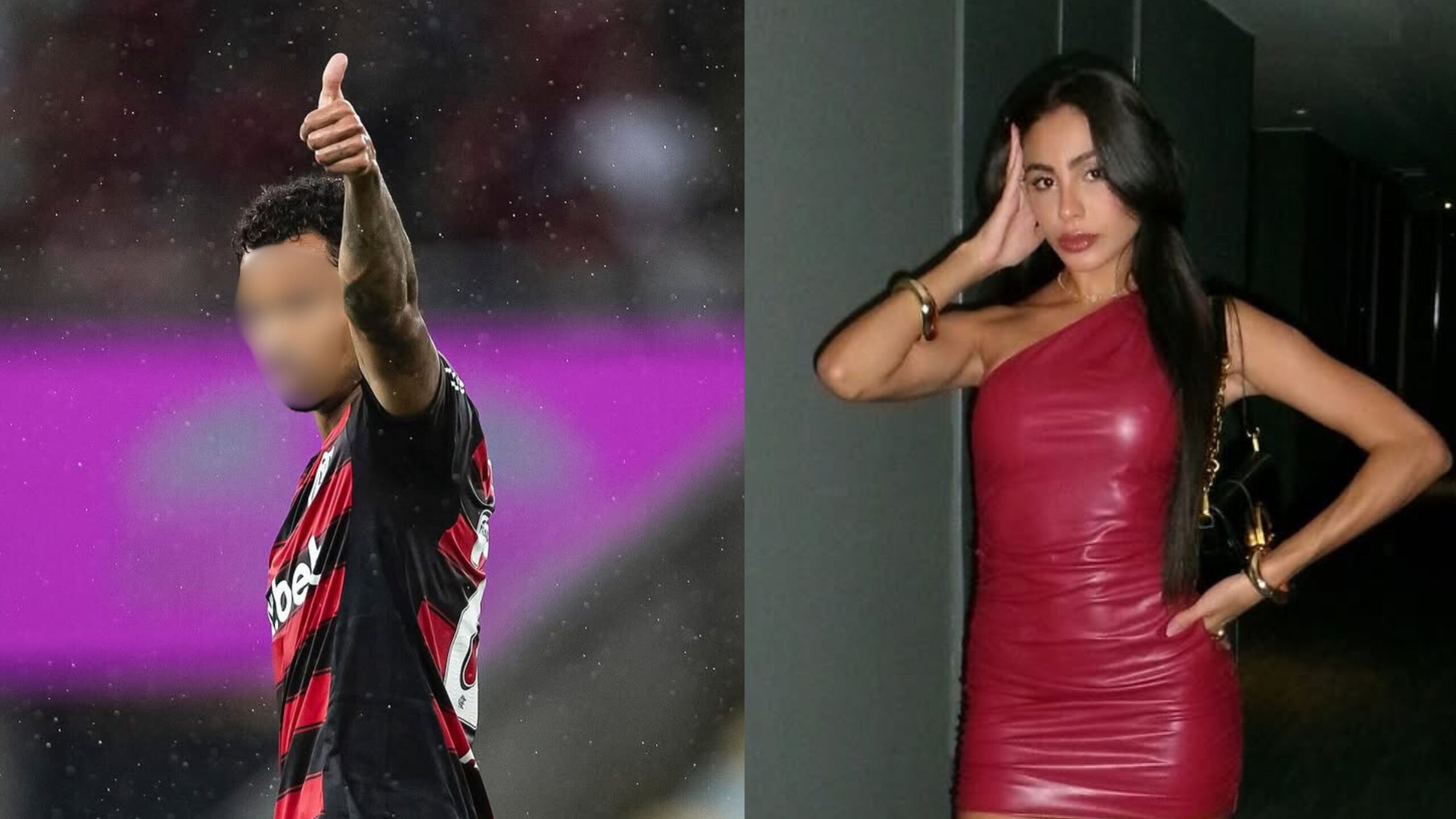 Em meio ao divórcio, Volante do Flamengo se envolve com ex de Cauã Reymond - Reprodução Instagram