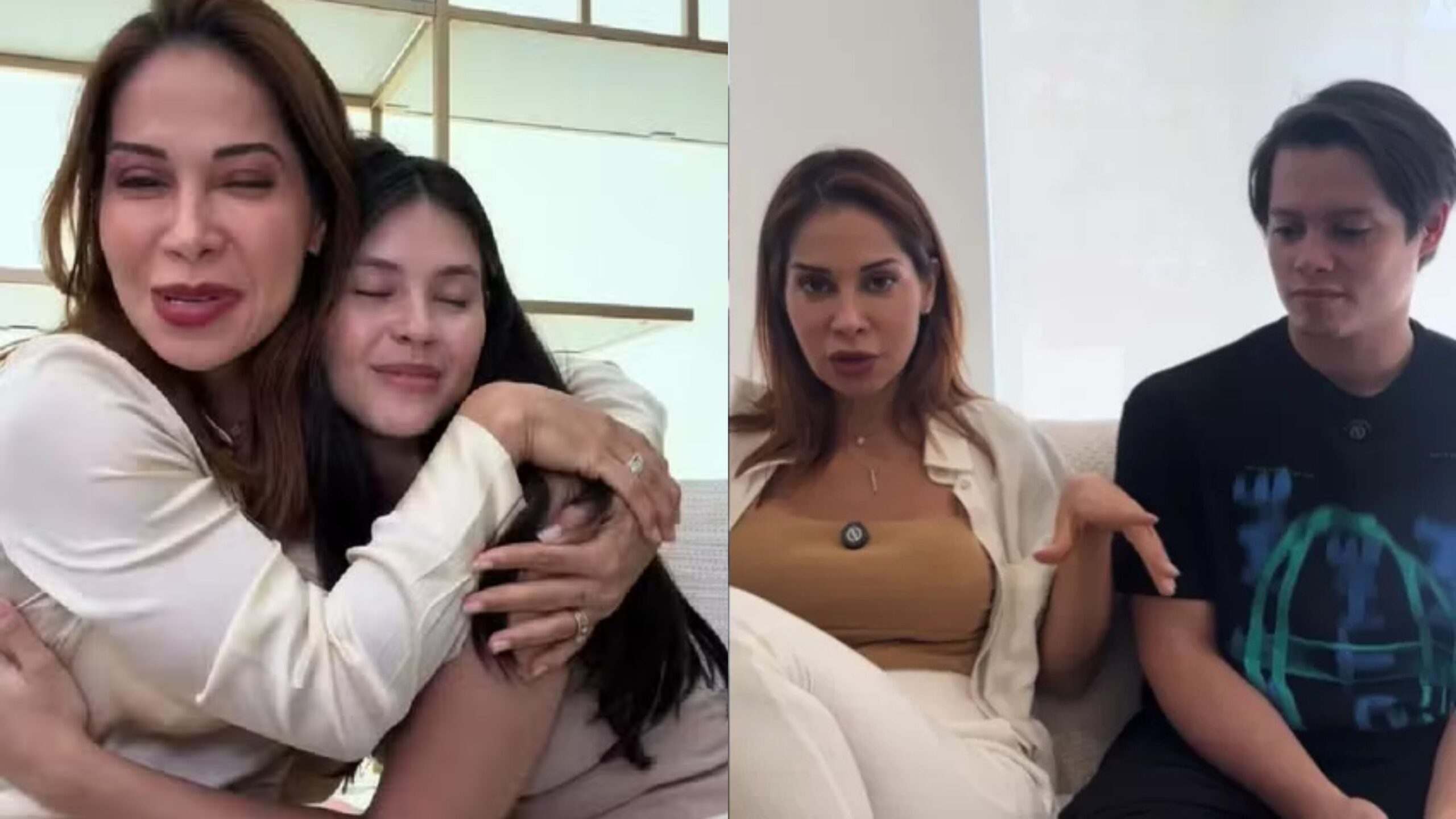 Maíra Cardi, nora e filho - Reprodução Instagram