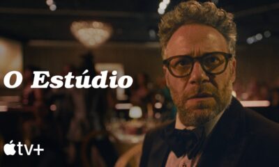 Seth Rogen e Bryan Cranston estrelam em "O Estúdio", série imperdível da Apple TV+