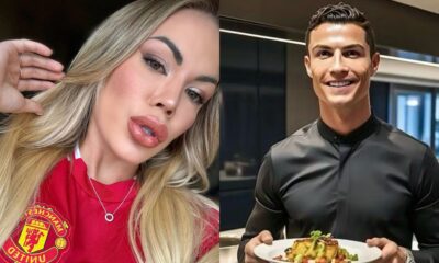 Ravena Hanniely e Cristiano Ronaldo - Reprodução Instagram