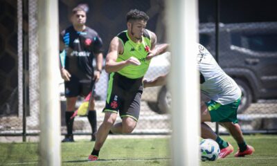 Adson. Treino do Vasco (Foto: Ascom Vasco)