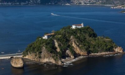 Ilha histórica de Niterói (RJ) tem vista espetacular e visitação gratuita; conheça