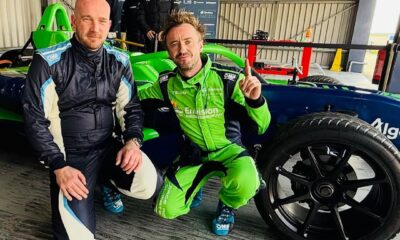 Vilão na saga Harry Potter, Tom Felton pilota carro na Fórmula E