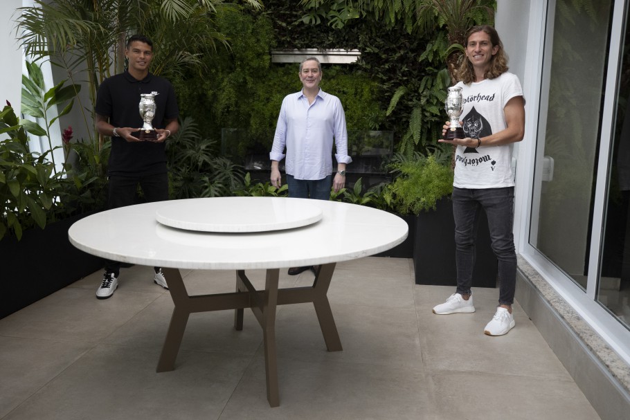 CBF homenageia campeões da Copa América 2019 com réplicas ...