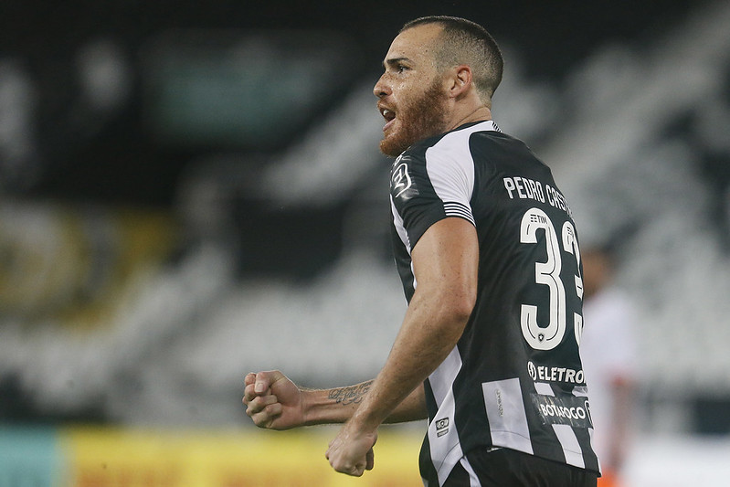 Pedro Castro marca gol salvador e Botafogo avança para a ...