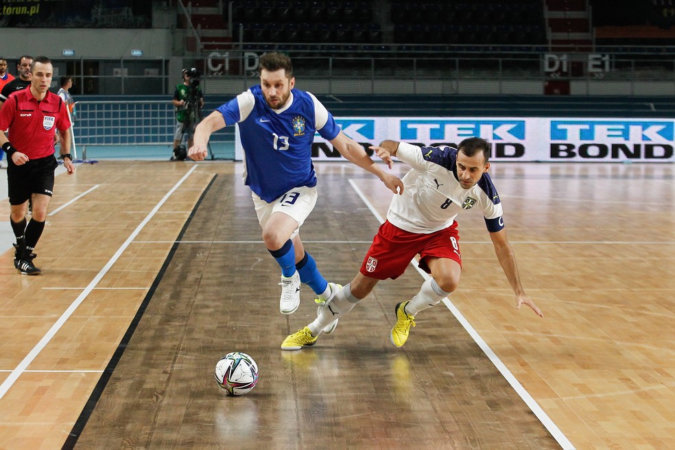 Seleção Brasileira finaliza preparação para a Copa do Mundo de Futsal, na Lituânia