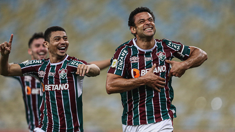 Fred marcou o segundo gol da vitória tricolor no Maracanã
