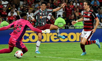 Fluminense vence o Flamengo por 2 a 0 no jogo de ida da final do Campeonato Carioca