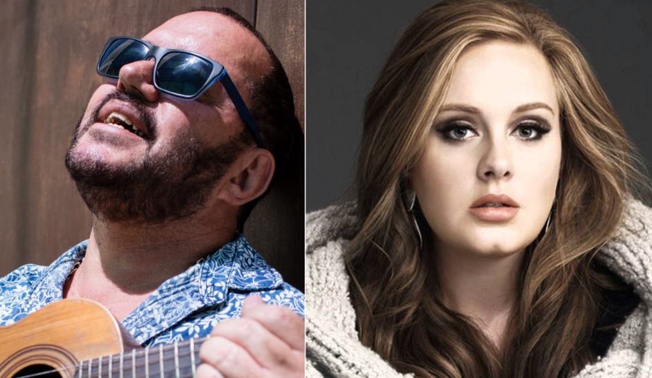 Montagem da Adele e Toninho Geraes