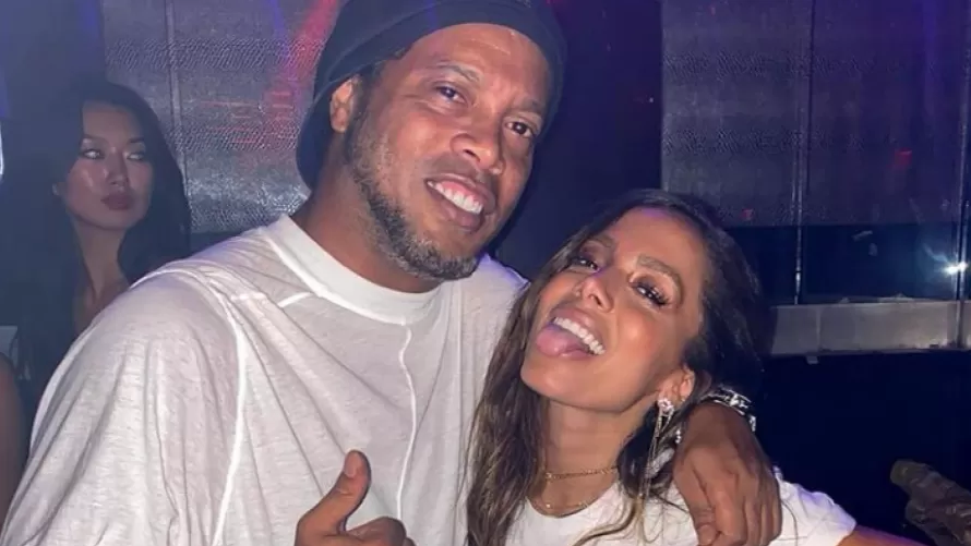 Anitta e Ronaldinho Gaúcho