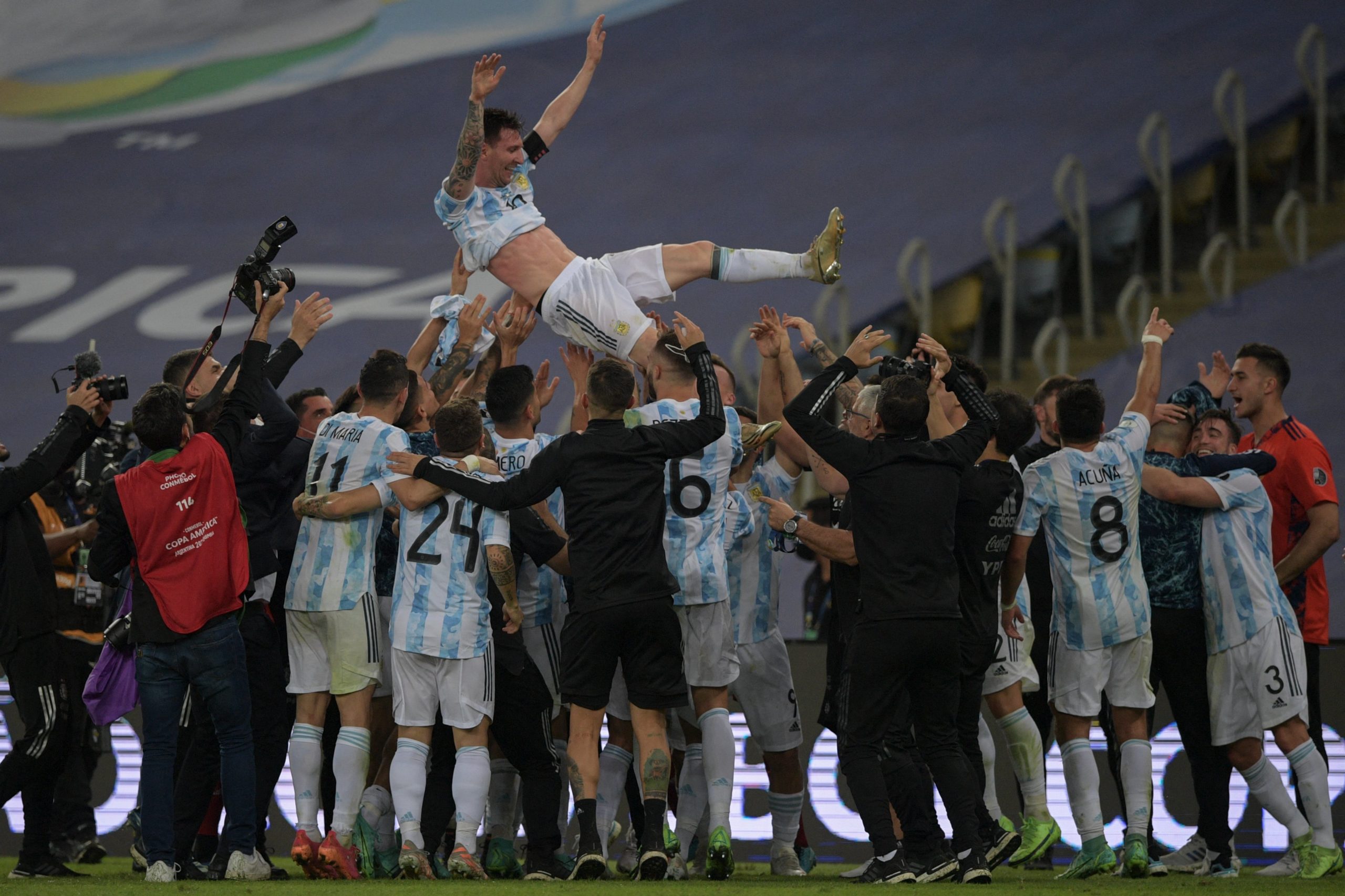 Argentina conquista a Copa América no Maracanã