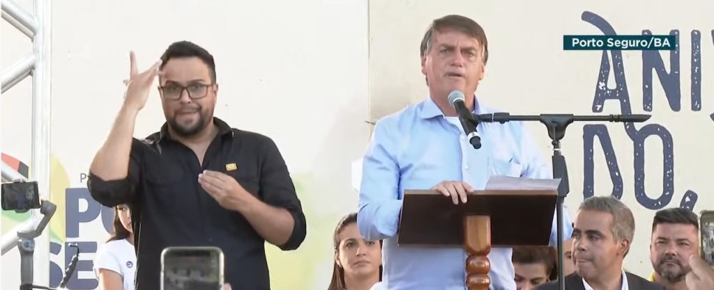 Bolsonaro em Porto Seguro