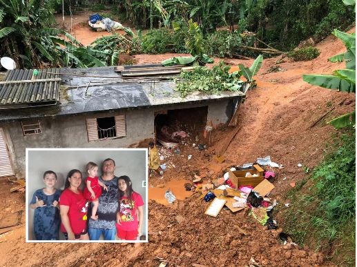 Corpos de casal e três filhos foram achados após serem soterrados dentro de casa em Várzea Paulista