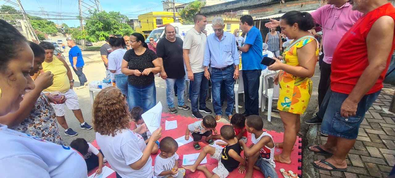 Cidadania Itinerante atende a mais de 350 moradores do bairro Santa Catarina