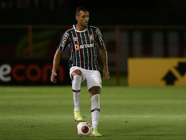 David Duarte em ação pelo Fluminense