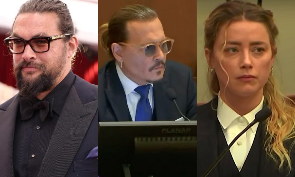 Vídeo de Jason Momoa como testemunha em julgamento de Johnny Depp é fake -  Super Rádio Tupi