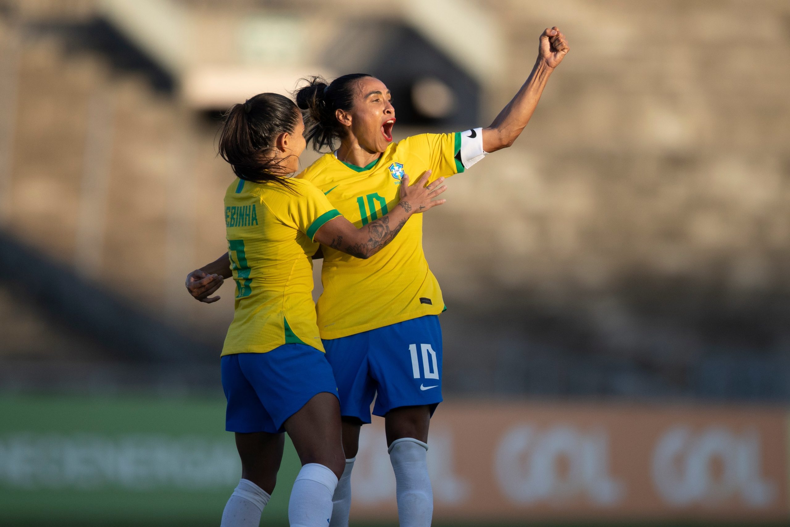 Seleção Brasileira feminina goleia a Argentina por 4 a 1 e conquista segunda vitória seguida em amistoso na Paraíba
