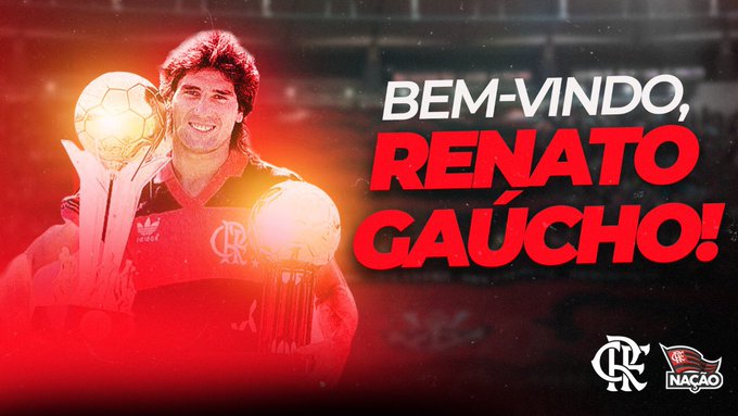Renato Gaúcho é o novo técnico do Flamengo